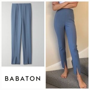 BABATON ATELIER Jotham Trouser Pant Dusty Blue Size 4